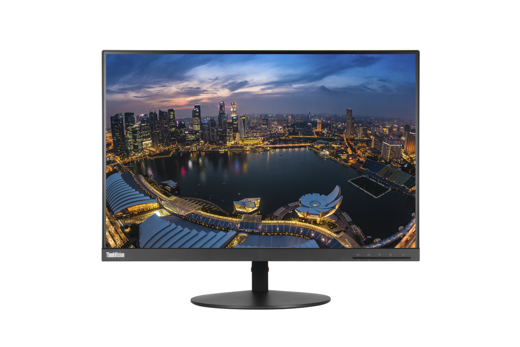 Lenovo ThinkVision T24d, 61 cm (24"), 1920 x 1200 pixels, WUXGA, LED, 7 ms, Black