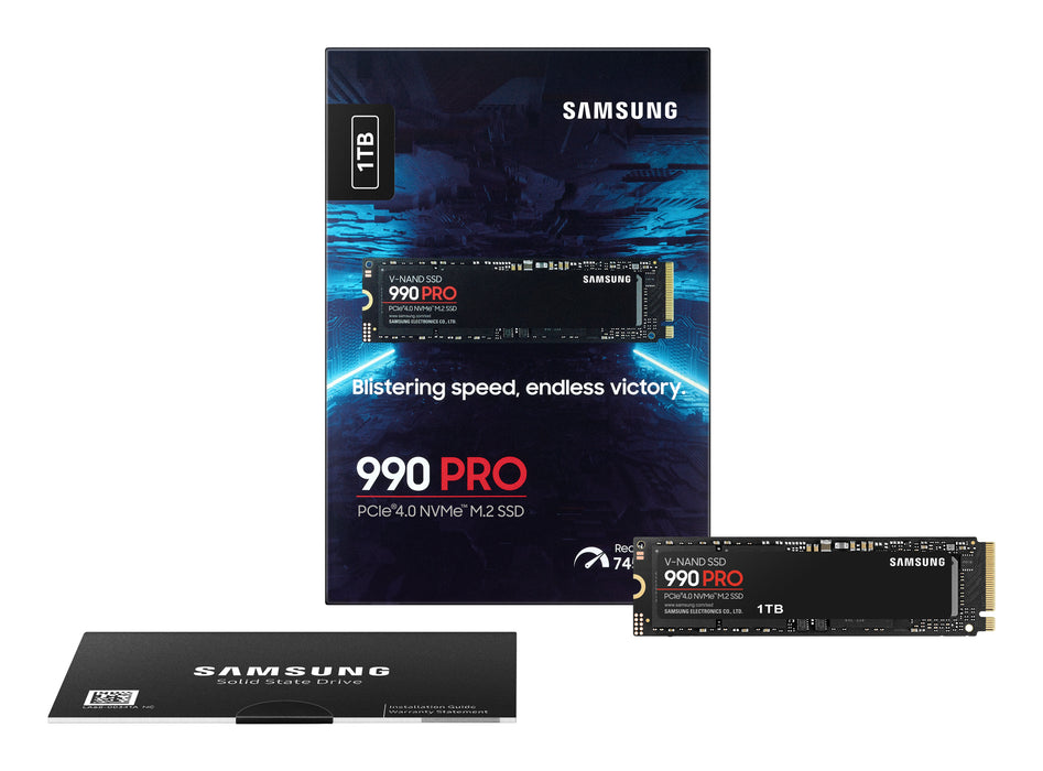 Samsung 990 PRO, 1 TB, M.2, 7450 MB/s