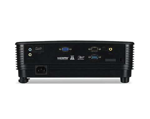 Acer Essential X1123HP DLP projector - 3D - 4000 lumens - SVGA (800 x 600) - 4:3, 4000 ANSI lumens, DLP, SVGA (800x600), 20000:1, 4:3, 584.2 - 7620 mm (23 - 300")