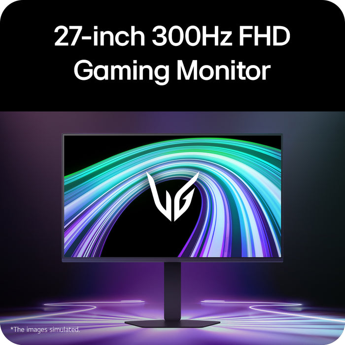 LG ELECTRONICS, 68.6 cm (27"), 1920 x 1080 pixels, Full HD, LCD, 1 ms, Black