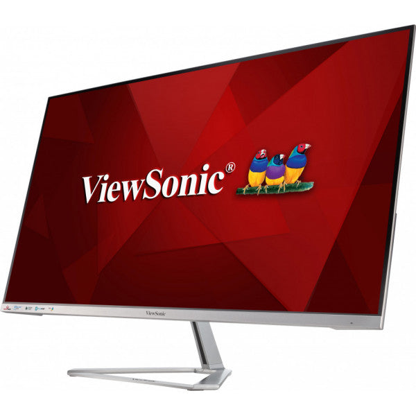 Viewsonic VX Series VX3276-MHD-3, 81.3 cm (32"), 1920 x 1080 pixels, Full HD, LED, 4 ms, Silver