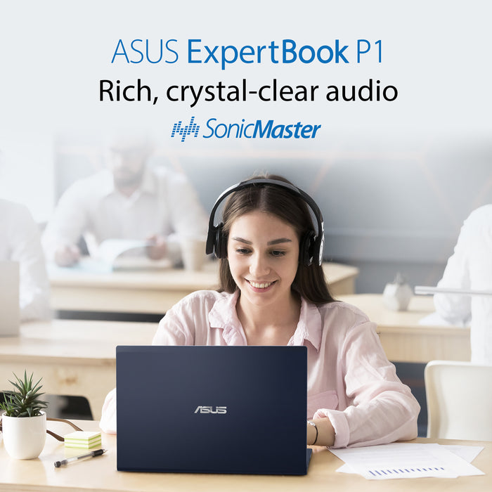 ASUS ExpertBook P1 P1503CV-582XA, Intel Core 5, 39.6 cm (15.6"), 1920 x 1080 pixels, 8 GB, 256 GB, Windows 11 Pro Education