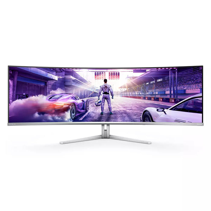 Philips Evnia 8000 49M2C8900/00, 124.2 cm (48.9"), 5120 x 1440 pixels, Dual QHD, QD-OLED, 0.03 ms, White