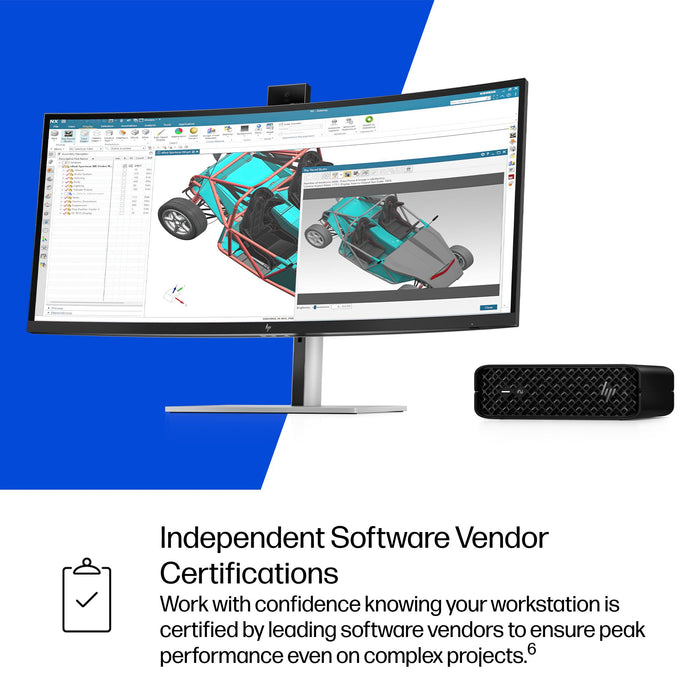 HP Z2 Mini G1i, Intel Core Ultra 7, 265, 32 GB, DDR5-SDRAM, 1 TB, Windows 11 Pro