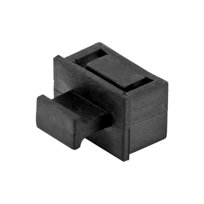 StarTech.com SFP Dust Covers - 10 Pack - TAA, SFP, Rubber, Black, Network switch, 14.6 mm, 10.1 mm
