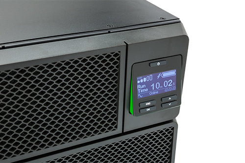 APC Smart-UPS On-Line SRT8KRMXLI - 8kW/VA, 6x C13 + 4x C19 + hardwire 1phase output, rack mountable, Embedded NMC, Double-conversion (Online), 8 kVA, 8000 W, Sine, 100 V, 476 V
