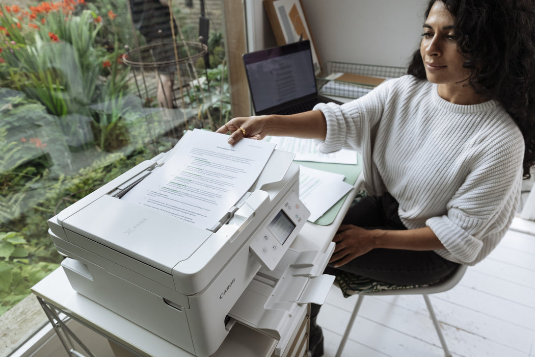 Canon PIXMA TS7750i, Inkjet, Colour printing, 1200 x 1200 DPI, Colour copying, A4, White