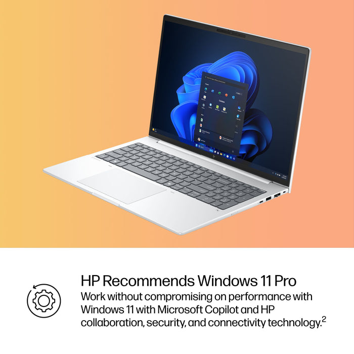 HP EliteBook 8 G1i 16, Intel Core Ultra 5, 40.6 cm (16"), 1920 x 1200 pixels, 16 GB, 512 GB, Windows 11 Pro