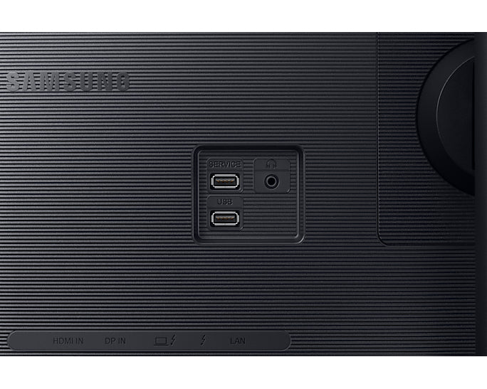 Samsung LF32TU870VPXXU, 81.3 cm (32"), 3840 x 2160 pixels, 4K Ultra HD, LED, 5 ms, Blue, Grey