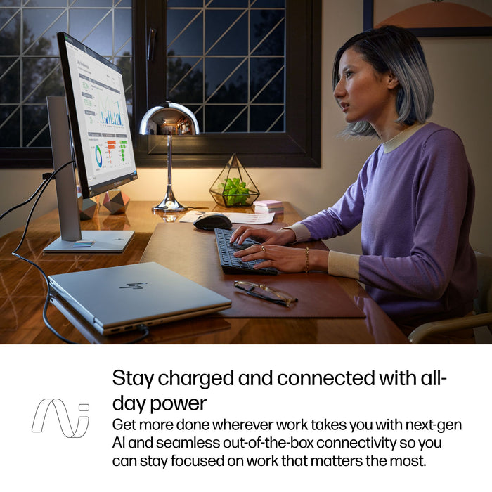 HP EliteBook 6 G1q Next Gen AI PC, Qualcomm Snapdragon, 35.6 cm (14"), 1920 x 1200 pixels, 16 GB, 512 GB, Windows 11 Pro