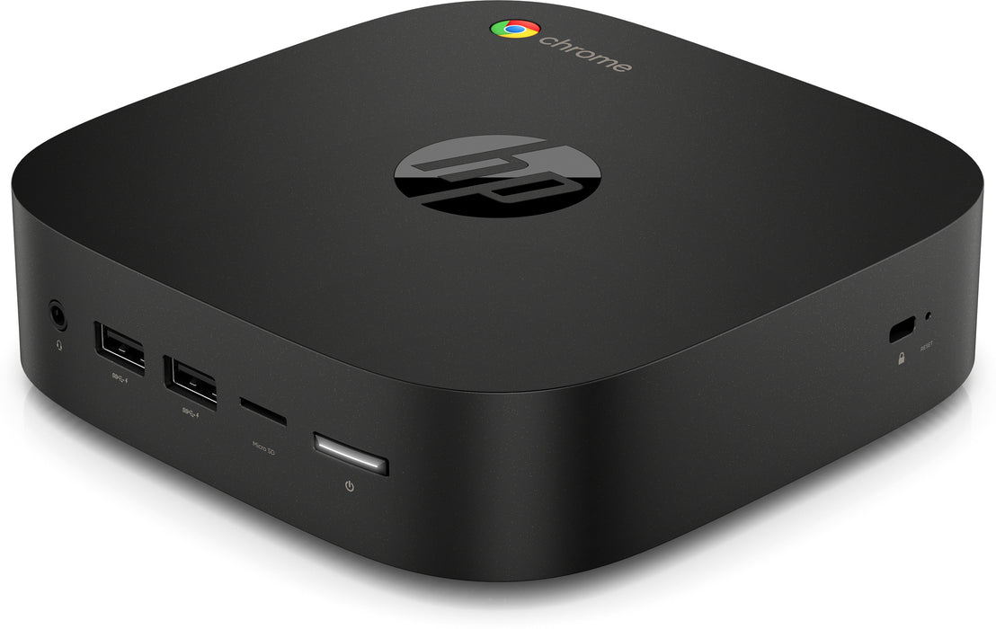 HP Chromebox G3, 1.9 GHz, Intel® Celeron®, 5205U, 4 GB, 32 GB, ChromeOS