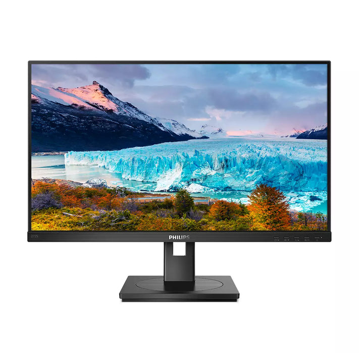 Philips S Line 272S1AE/00, 68.6 cm (27"), 1920 x 1080 pixels, Full HD, LCD, 4 ms, Black
