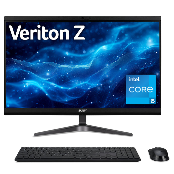 Acer Veriton Z VZ2592G All-In-One PC (Intel i5-1335U, 16GB RAM, 512GB SSD, 23.8", Full HD, Black), 60.5 cm (23.8"), Full HD, Intel® Core™ i5, 16 GB, 512 GB, Windows 11 Pro