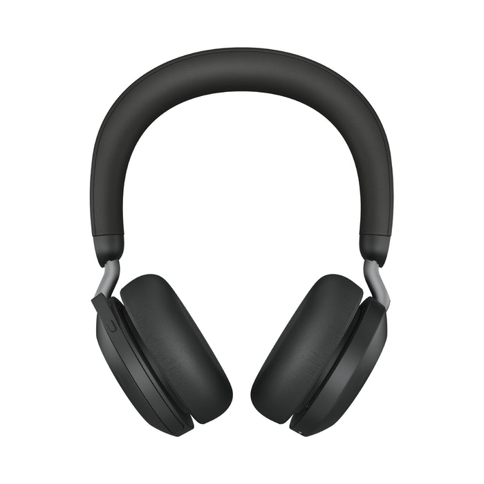 Jabra Evolve2 75 - USB-A MS Teams - Black, Wireless, Office/Call center, 20 - 20000 Hz, 197 g, Headset, Black