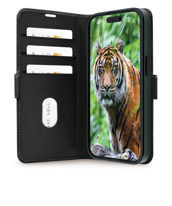 dbramante1928 Copenhagen_3 - iPhone 17e/16e/15/14/13 - Black, Folio, Apple, iPhone 17e/16e/15/14/13, 15.5 cm (6.1"), Black