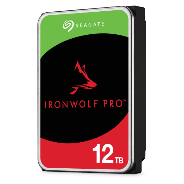 Seagate IronWolf Pro ST12000NT001, 12 TB, 7200 RPM, 256 MB, 3.5", Serial ATA III