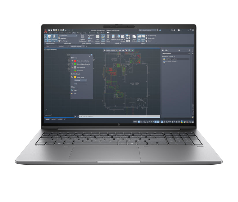 HP ZBook Power G11 A, AMD Ryzen™ 7, 3.8 GHz, 40.6 cm (16"), 2560 x 1600 pixels, 32 GB, 1 TB