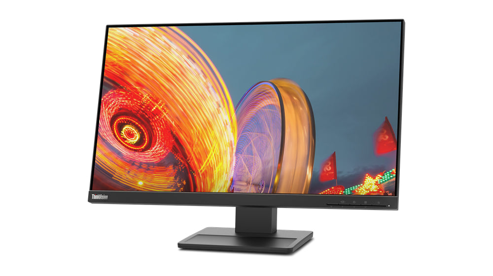 Lenovo ThinkVision E24q-20, 60.5 cm (23.8"), 2560 x 1440 pixels, Quad HD, LED, 6 ms, Black
