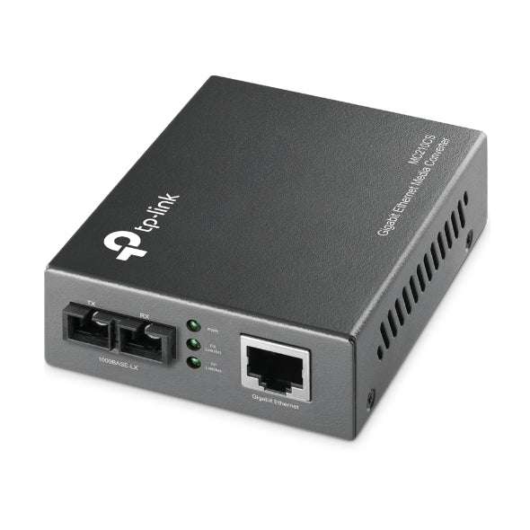 TP-Link Omada MC210CS, 1000 Mbit/s, IEEE 802.3ab, IEEE 802.3i, IEEE 802.3u, IEEE 802.3z, Gigabit Ethernet, 1000BASE-LX, 1000BASE-T, Cat5, Cat5e, 15000 m