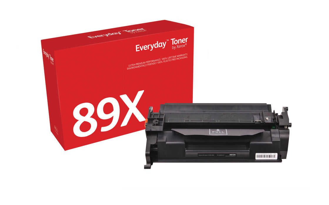 Everyday™ Mono Toner by compatible with HP 89X (CF289X), High capacity, 10000 pages, Black, 1 pc(s)