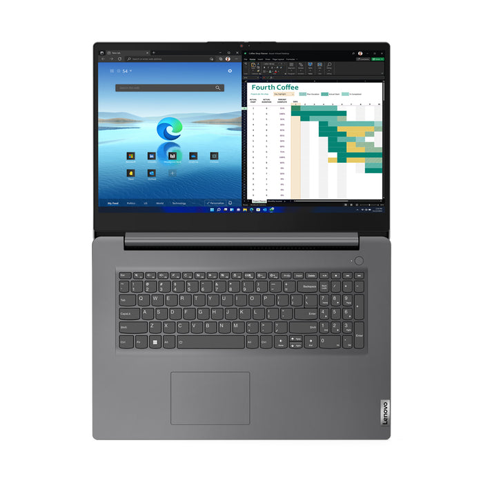 Lenovo V17 G4 IRU, Intel® Core™ i5, 43.9 cm (17.3"), 1920 x 1080 pixels, 8 GB, 512 GB, Windows 11 Pro