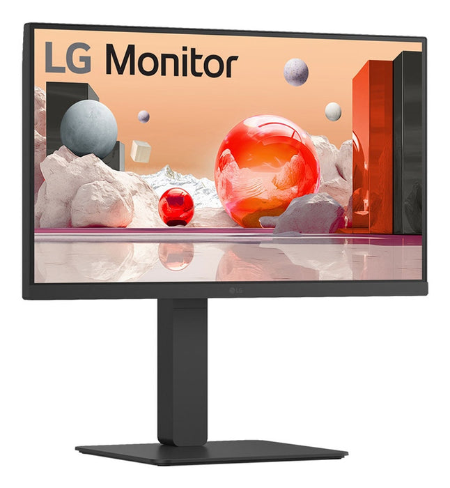 LG 24BA850-B.AEK, 60.5 cm (23.8"), 1920 x 1080 pixels, Full HD, 5 ms, Black