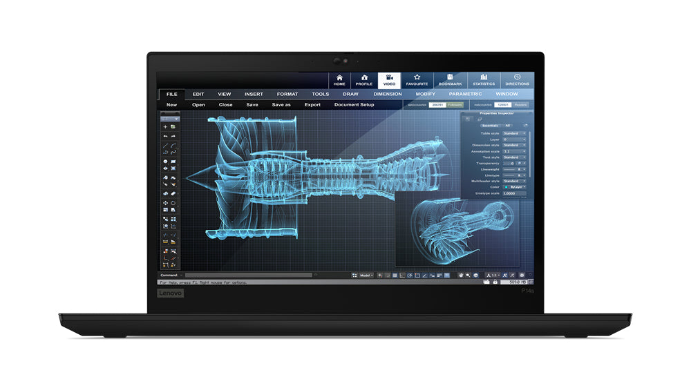 Lenovo ThinkPad P14s Gen 2 (Intel), Intel® Core™ i7, 35.6 cm (14"), 1920 x 1080 pixels, 16 GB, 512 GB, Windows 10 Pro
