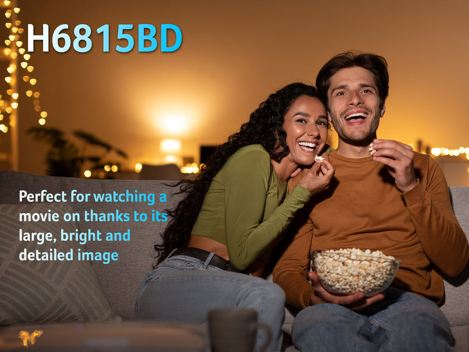 Acer H6815BD DLP Projector (4K UHD (3840 x 2160), 10,000:1, 16:9, 4000 lumens), 4000 ANSI lumens, DLP, UHD 4K (3840x2160), 10000:1, 16:9, 4:3, 16:9