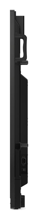 Lenovo ThinkVision T65, 165.1 cm (65"), 3840 x 2160 pixels, 4K Ultra HD, LED, 8 ms, Black