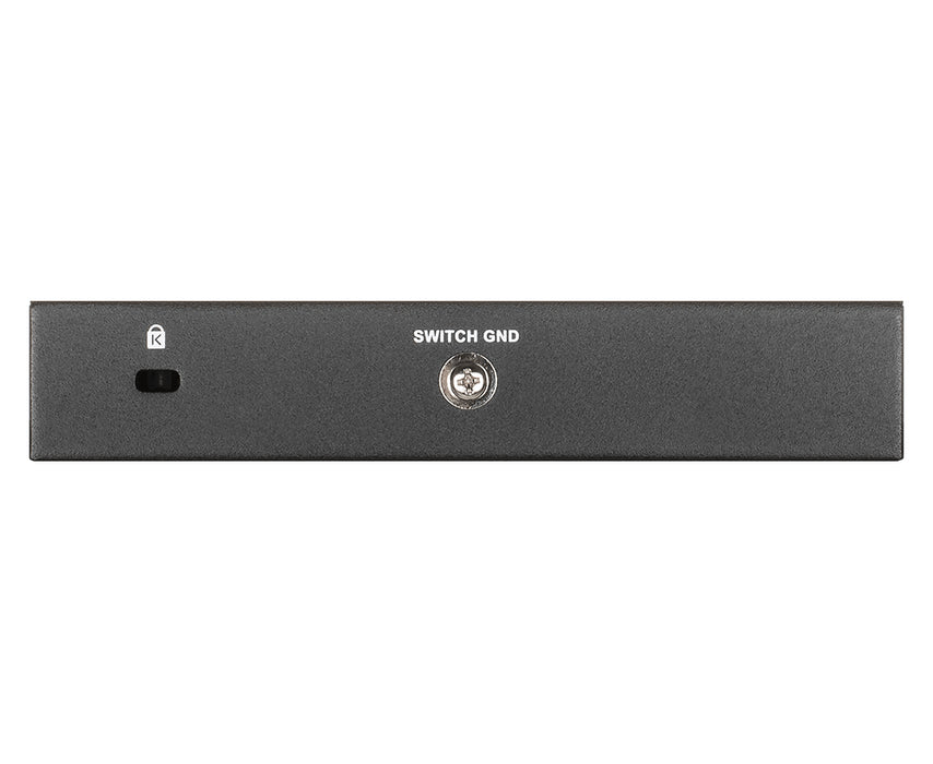 D-Link 5-Port Gigabit PoE Smart Managed Switch with 1 PD port, Managed, Gigabit Ethernet (10/100/1000), Full duplex, Power over Ethernet (PoE)