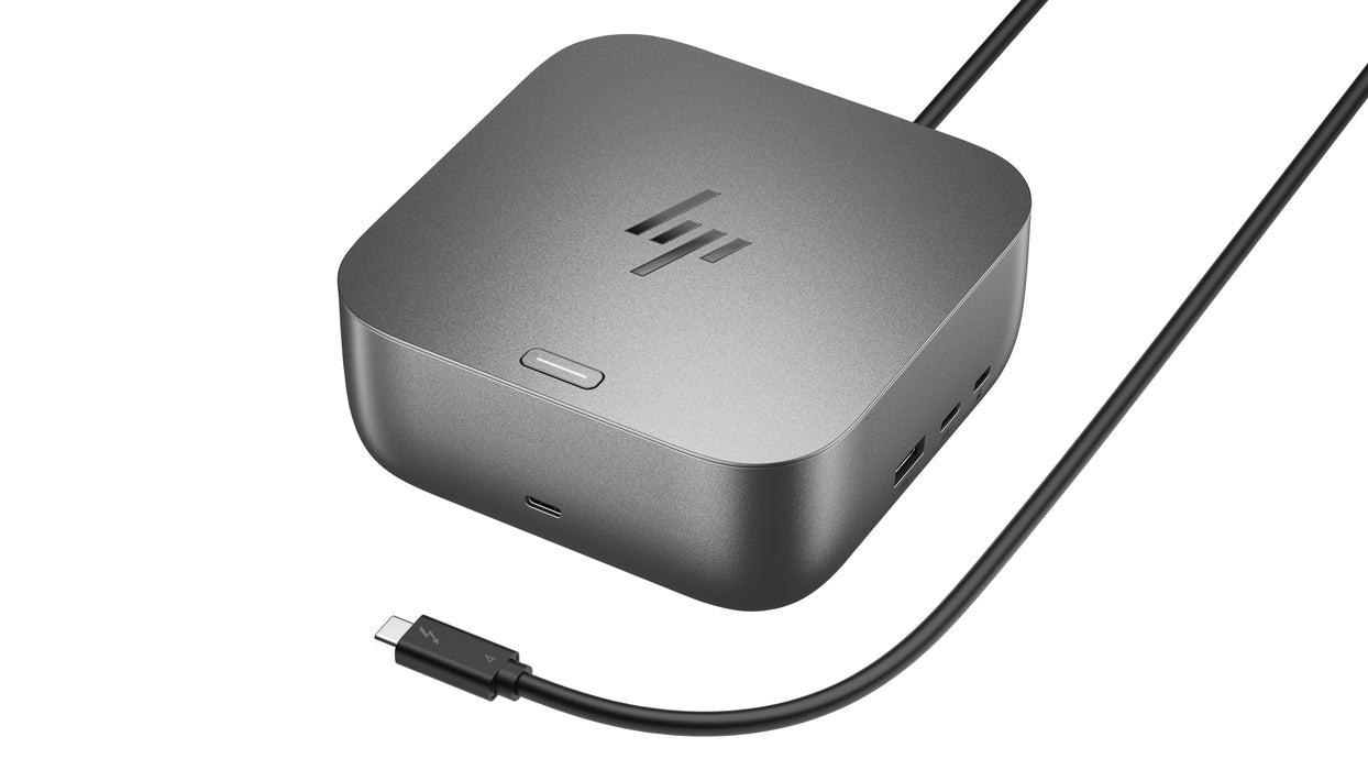 HP Thunderbolt 4 100W G6 Dock, Wired, Thunderbolt 4, 100 W, 10,100,1000,2500 Mbit/s, Grey, 5K Ultra HD