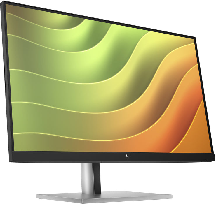 HP E24u G5 FHD USB-C Monitor, 60.5 cm (23.8"), 1920 x 1080 pixels, Full HD, LCD, 5 ms, Black, Silver