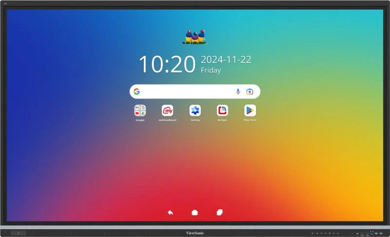 Viewsonic IFP7551-3C, 190.5 cm (75"), 1650.24 x 928.26 mm, 500 cd/m², 1.07 billion colours, 3840 x 2160 pixels, TFT-LCD