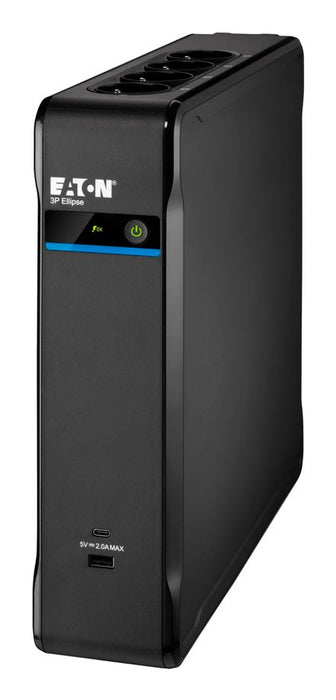 Eaton 3P Ellipse UPS, Standby (Offline), 1.3 kVA, 840 W, Stepwise, 161 V, 284 V