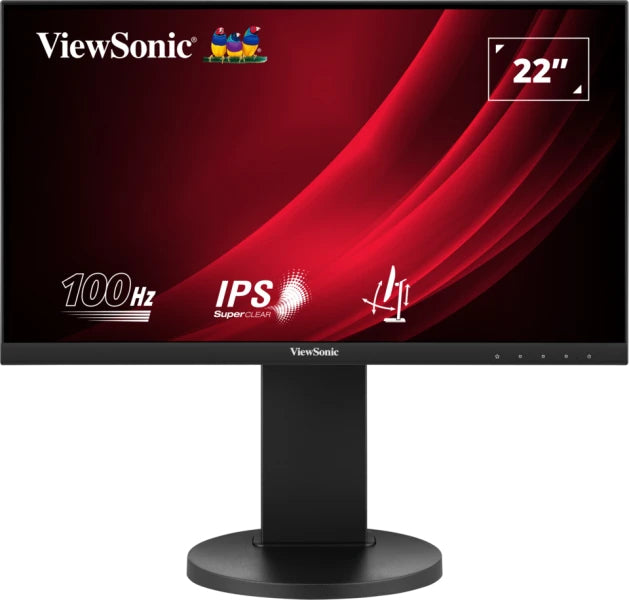 Viewsonic VG Series VG2208A, 55.9 cm (22"), 1920 x 1080 pixels, Full HD, LED, 5 ms, Black