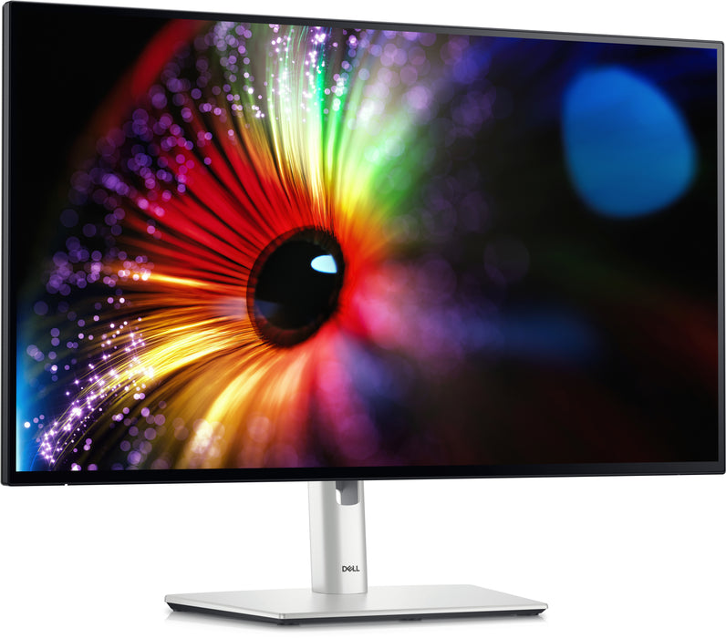 DELL UltraSharp U2724D, 68.6 cm (27"), 2560 x 1440 pixels, Quad HD, LCD, 8 ms, Black, Silver
