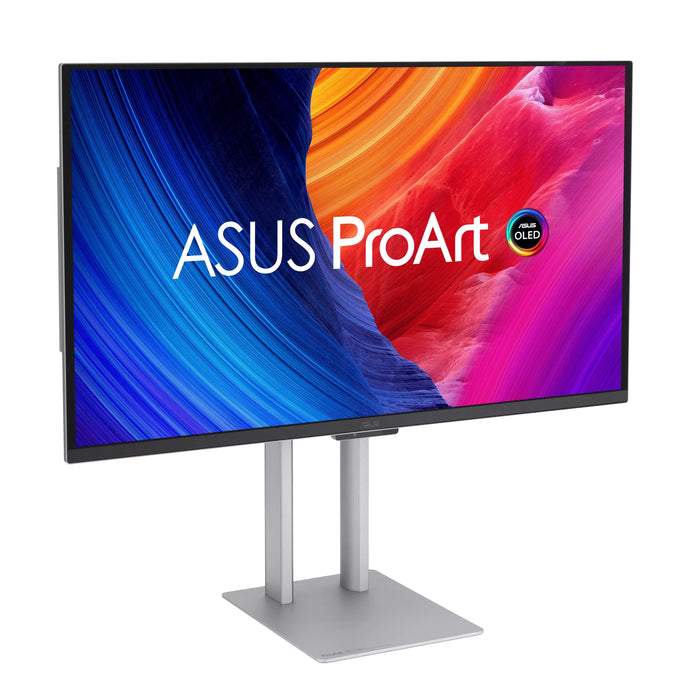 ASUS ProArt OLED PA27UCDMR, 67.3 cm (26.5"), 3840 x 2160 pixels, 4K Ultra HD, LED, 0.1 ms, Silver