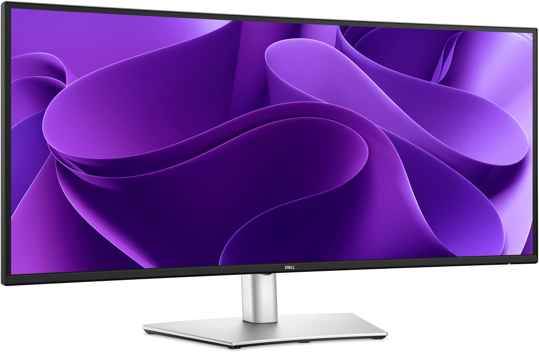 DELL Pro Plus P3425WE, 86.6 cm (34.1"), 3440 x 1440 pixels, Wide Quad HD, LCD, 8 ms, Black, Grey