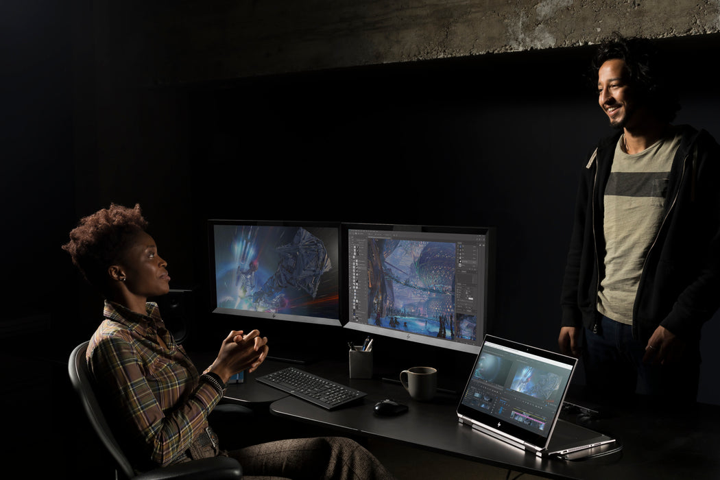 HP DreamColor Z27x G2, 68.6 cm (27"), 2560 x 1440 pixels, Quad HD, LED, 10.2 ms, Black