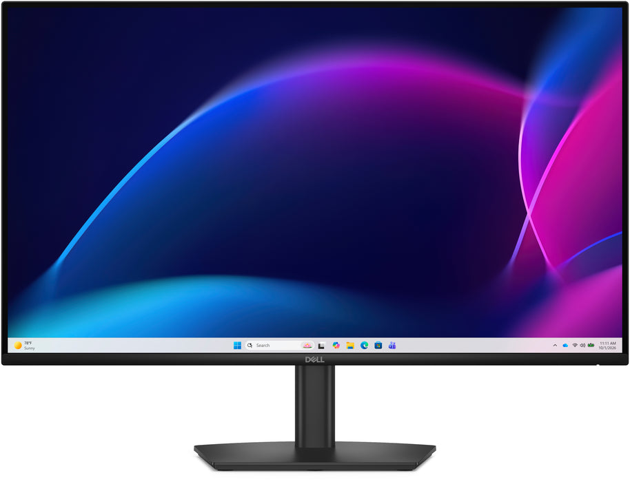 DELL Pro E2726H, 68.6 cm (27"), 1920 x 1080 pixels, Full HD, LCD, 8 ms, Black