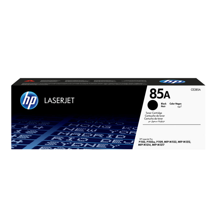 HP 85A Black Original LaserJet Toner Cartridge, 1600 pages, Black, 1 pc(s)