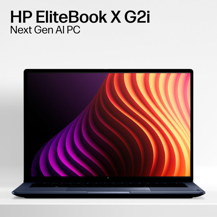 HP EliteBook X G2i 14 inch Notebook Next Gen AI PC Wolf Pro Security Edition, Intel Core Ultra 5, 35.6 cm (14"), 2880 x 1800 pixels, 32 GB, 512 GB, Windows 11 Pro