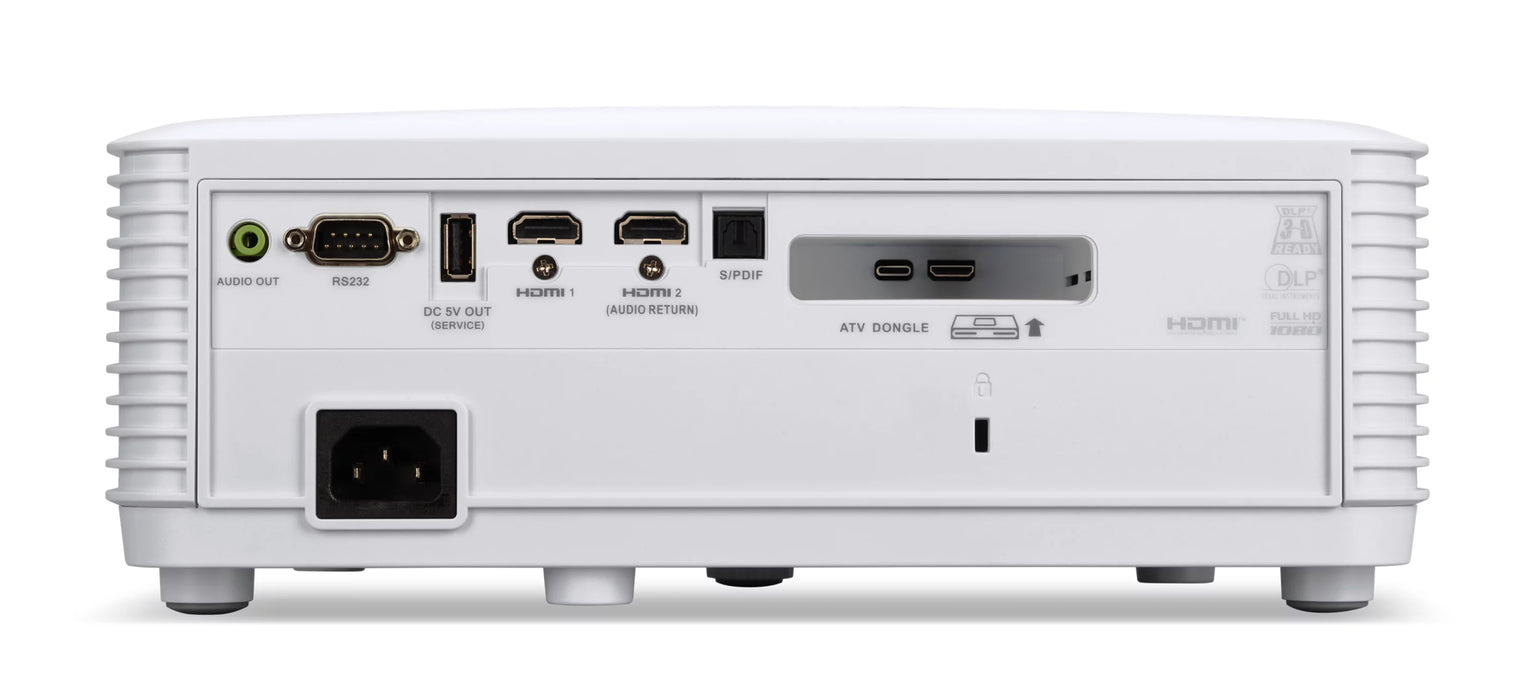 Acer Vero PL3510ATV, 5000 ANSI lumens, 1080p (1920x1080), 50000:1, 16:9, 1 - 7.6 m, 1.07 billion colours