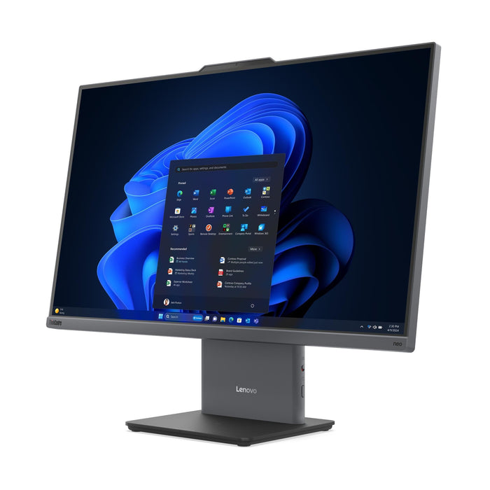 Lenovo ThinkCentre neo 50a 24 Gen 6 LNL, 60.5 cm (23.8"), Full HD, Intel Core Ultra 7, 16 GB, 512 GB, Windows 11 Pro