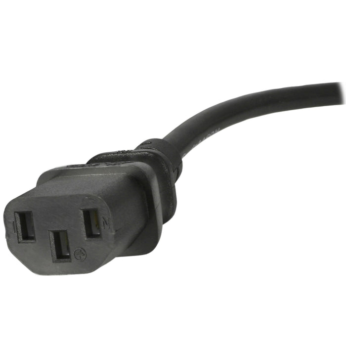 StarTech.com 3ft (1m) UK Computer Power Cable, BS 1363 to C13, 18AWG, 10A 250V, Replacement AC Power Cord, Kettle Lead / UK Power Cord, PC Power Supply Cable, TV Power Cable, 1 m, BS 1363, C13 coupler, SVT, 250 V, 10 A