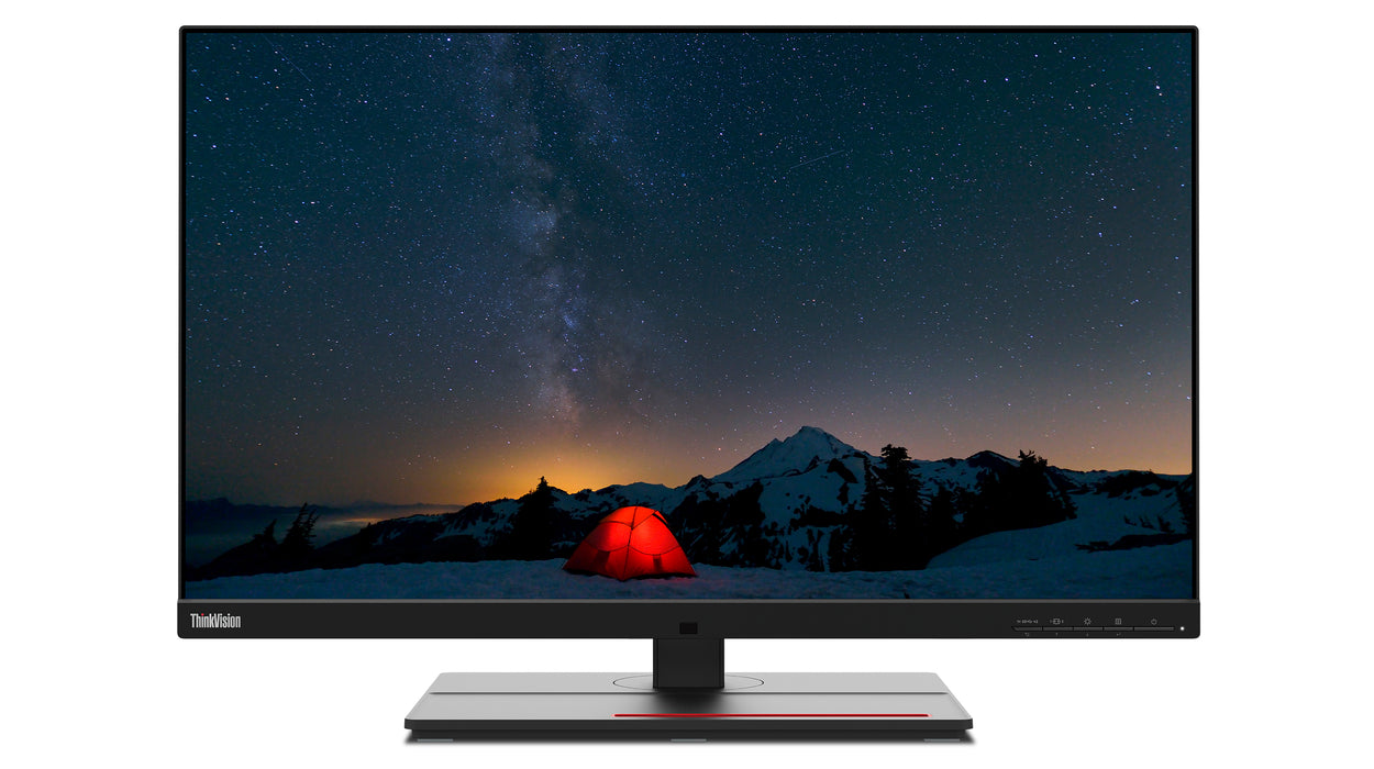 Lenovo ThinkVision P27u-20 Monitor, 68.6 cm (27"), 3840 x 2160 pixels, 4K Ultra HD, LED, 6 ms, Black