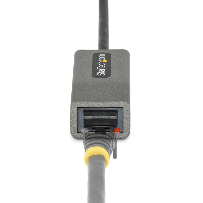StarTech.com USB 3.0 to Gigabit Ethernet Network Adapter, 10/100/1000 Mbps, USB to RJ45, USB 3.0 to LAN Adapter, USB 3.0 Ethernet Adapter (GbE), 11in Attached Cable, Driverless Install, Wired, USB, Ethernet, 5000 Mbit/s, Grey