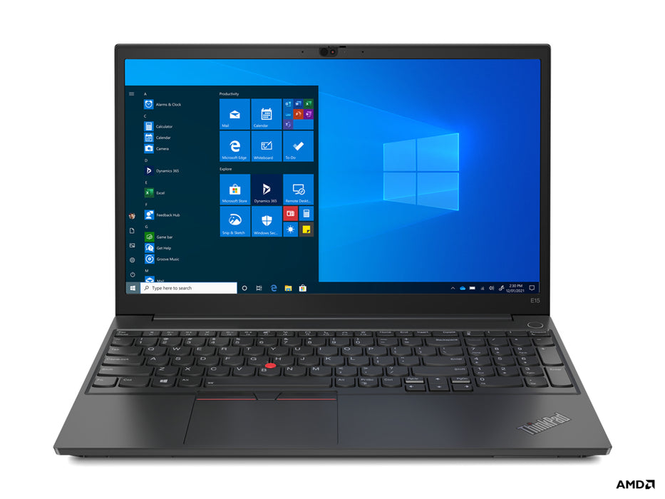 Lenovo ThinkPad E15, AMD Ryzen™ 5, 2.1 GHz, 39.6 cm (15.6"), 1920 x 1080 pixels, 8 GB, 256 GB