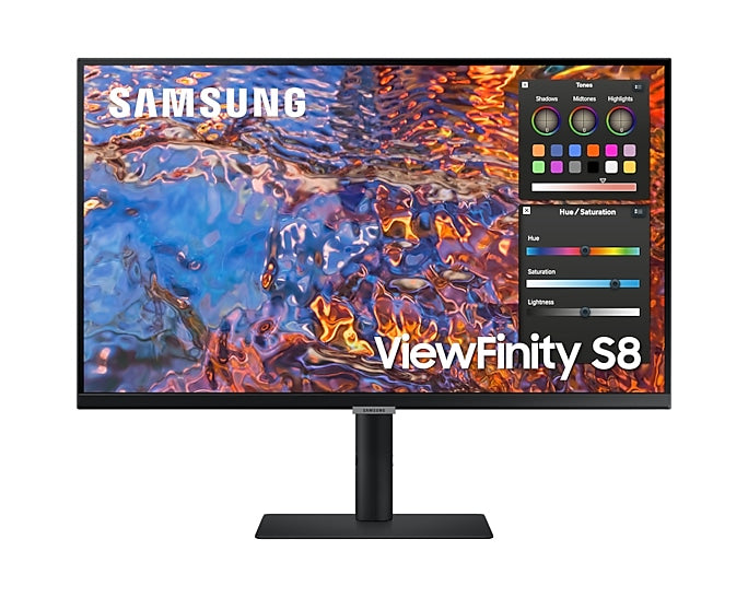 Samsung LS27B800PXU, 68.6 cm (27"), 3840 x 2160 pixels, 4K Ultra HD, LCD, 5 ms, Black