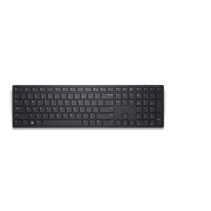 DELL KB500, Full-size (100%), RF Wireless, QWERTY, Black